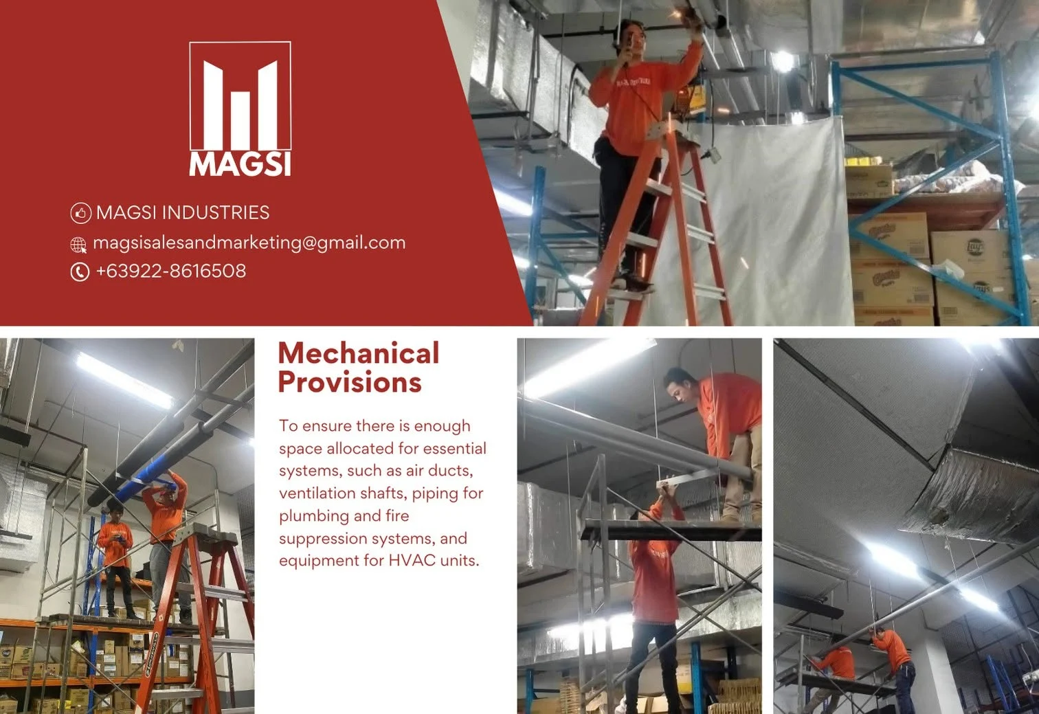 Mechanical provisions company service presentation